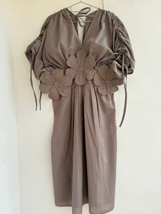 Bloom sculpture dress