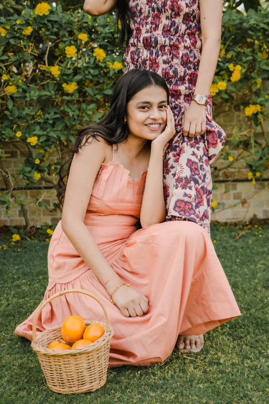 Peach Sorbet Dress